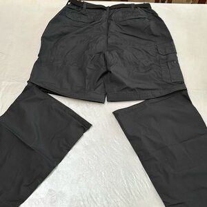 Craghoppers KIWI CONVERTIBLE TROUSER - Black Pepper